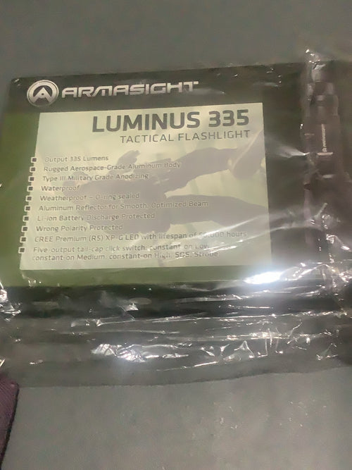 Armasight Luminus 335 Tactical Flashlight